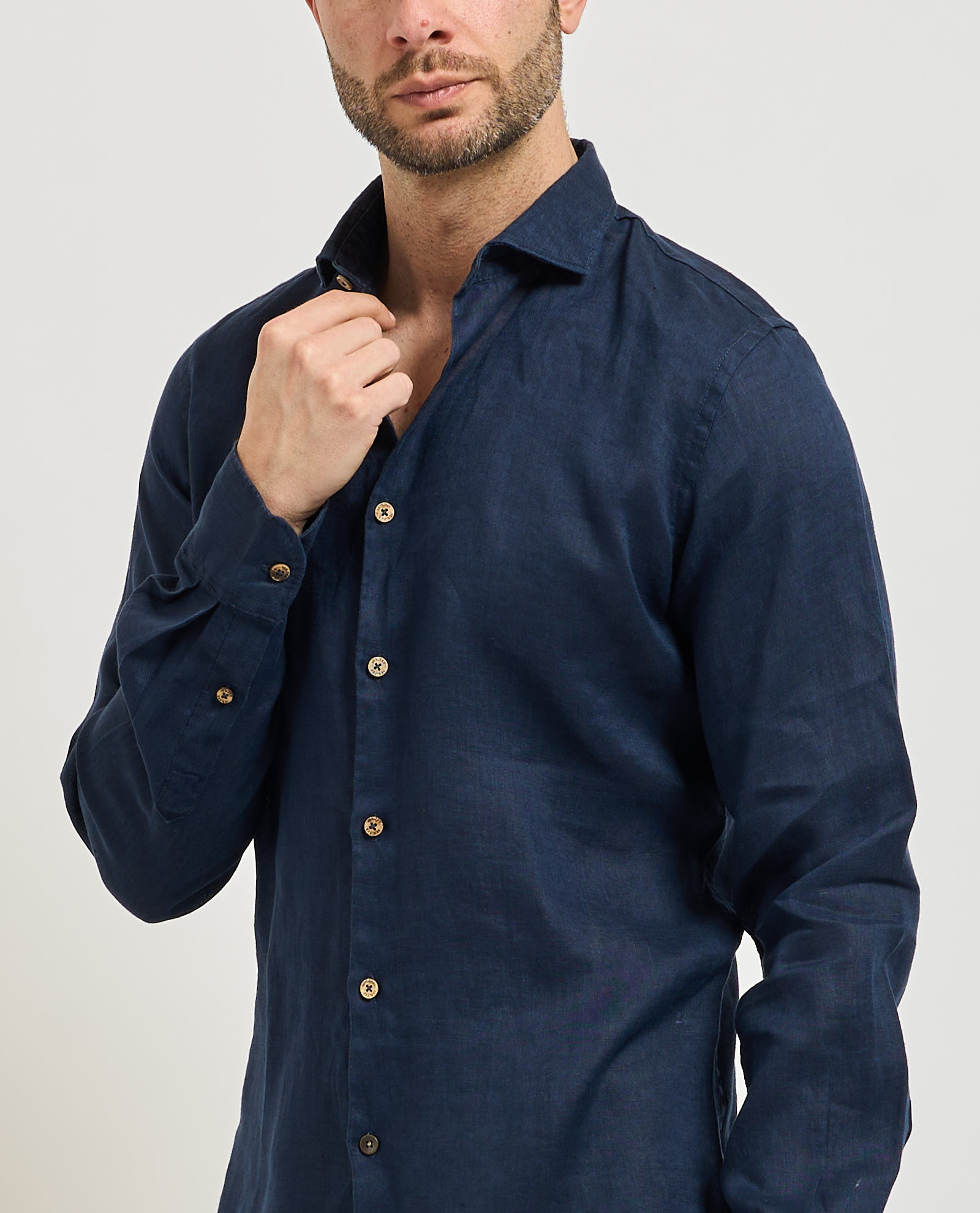 Camicia lino uomo YES-ZEE Abbigliamento e accessori > Abbigliamento - dettaglio 1